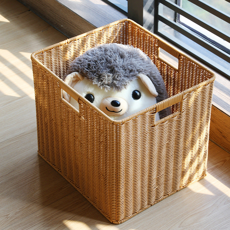 Unisex Spacious Storage Basket made of Woven Natural Material Stornfield