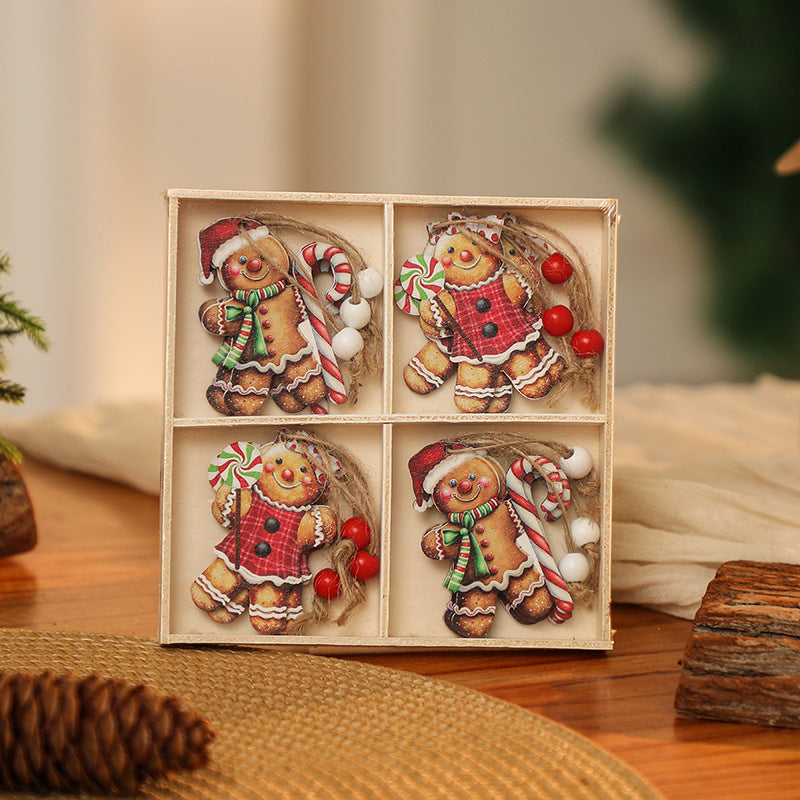 Decorative Gingerbread Man Ornament Stornfield