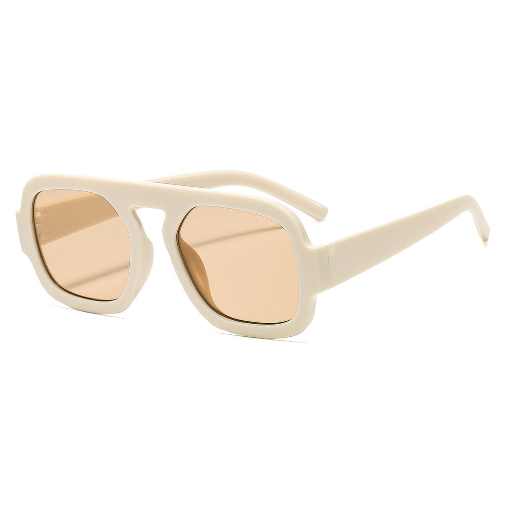 Men's Bold Retro-Inspired Square Sunglasses Stornfield