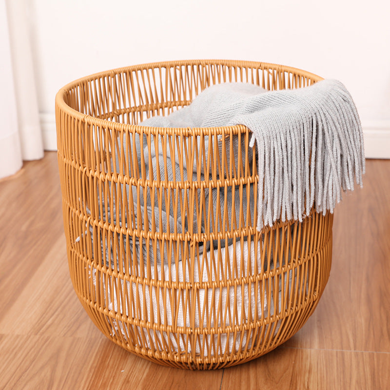 Woven Storage Basket with Handles Stornfield