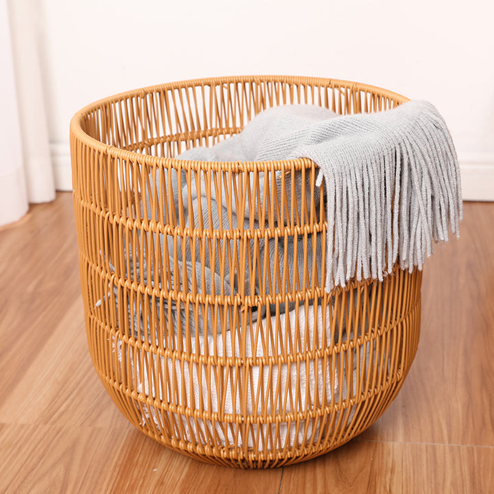 Woven Storage Basket with Handles Stornfield