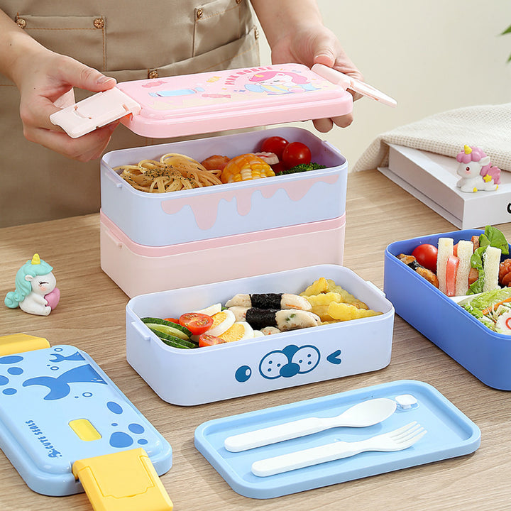 Cute Dinosaur-Themed Bento Lunch Box