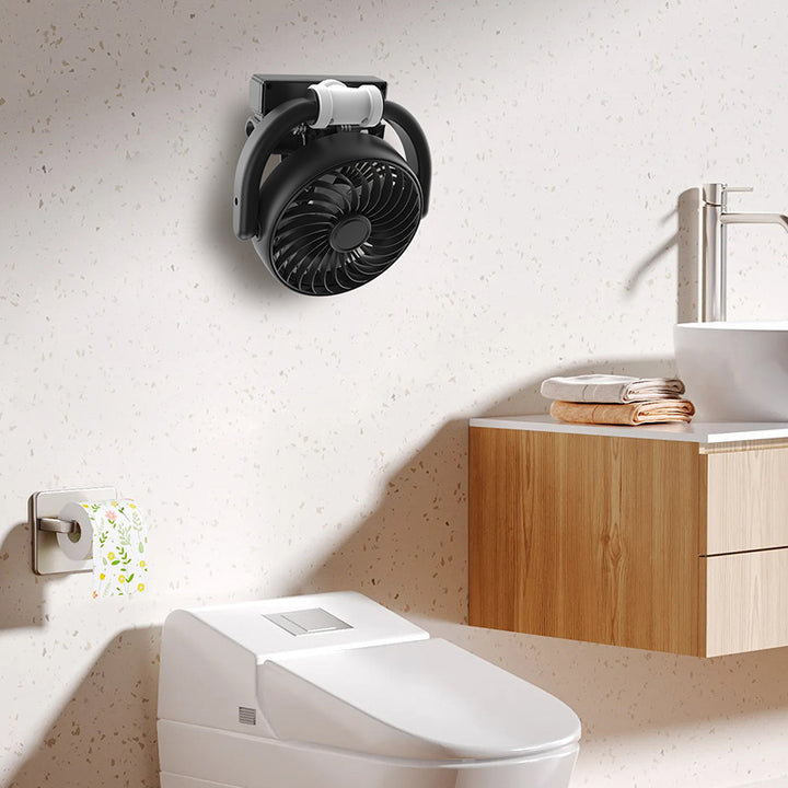Unisex Clamp Fan with stepless speed control Stornfield