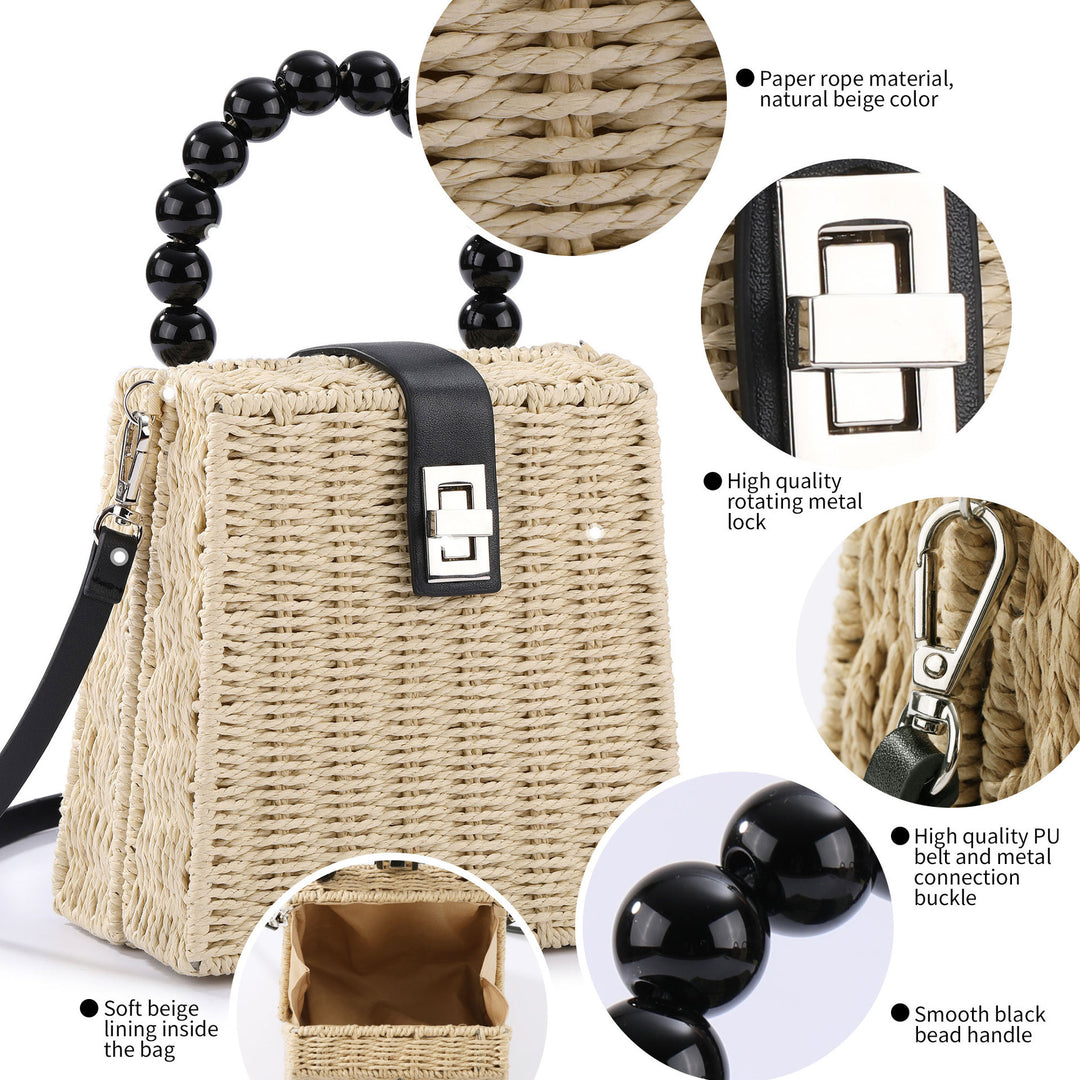 Women's Designer Basket Bag with Unique Grip Stornfield