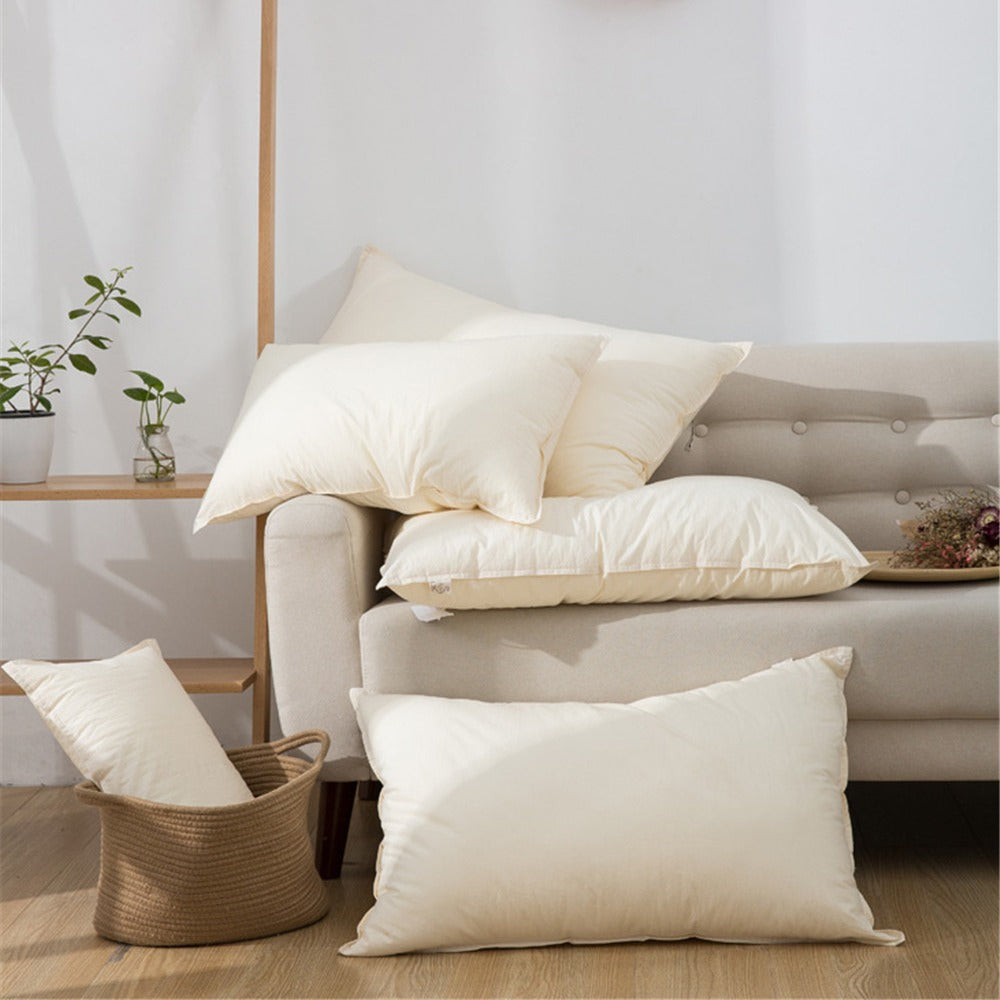 Premium Hypoallergenic Down-Alternative Throw Pillow Inserts