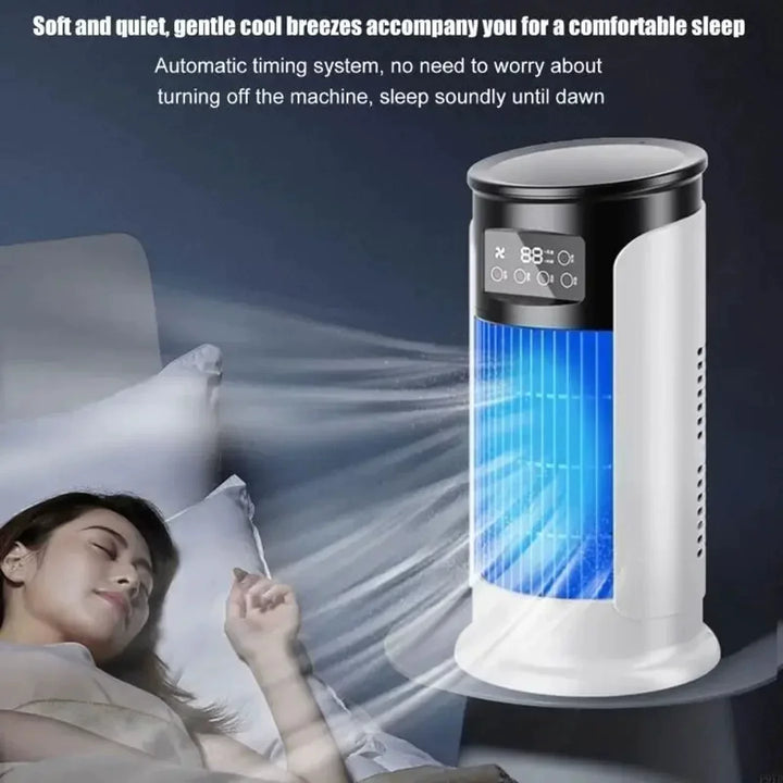 Unisex One Size Portable Tower Evaporative Personal Air Conditioner with LED Digital Touch Display Smart Timer Stornfield