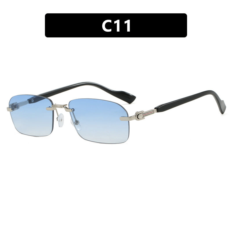 Women's sunglasses with elegant metal frame and stylish wood details Stornfield