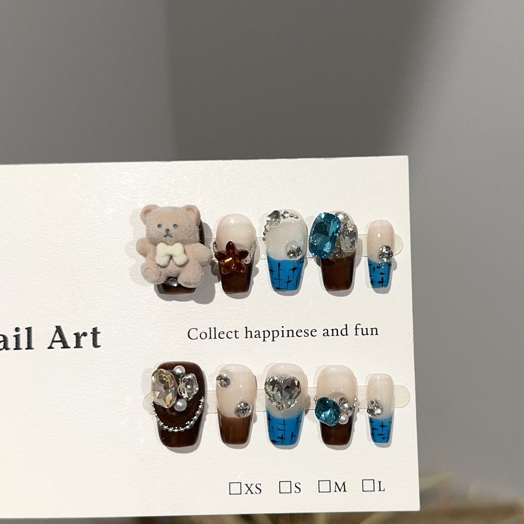Whimsical Themed Press-On Nail Set