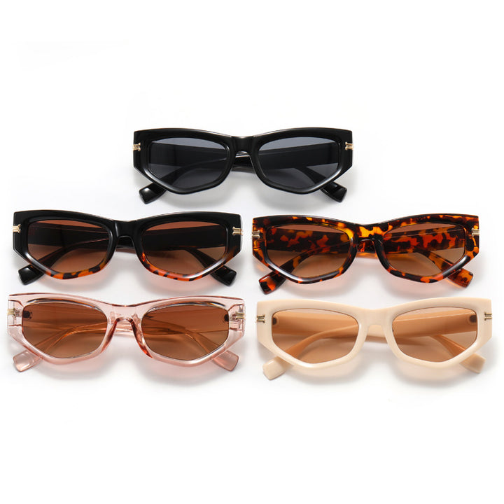 Women's trendy Cat-Eye sunglasses with painted frame and accentuated metal details Stornfield