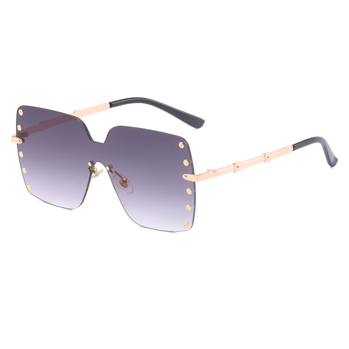 Women's oversized sunglasses with fashionable frame Stornfield