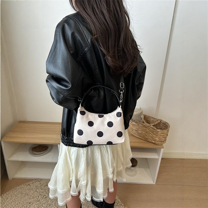 Polka Dot Mini Shoulder Handbag