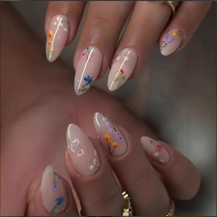 Floral Artistic Nail Enhancements Stornfield