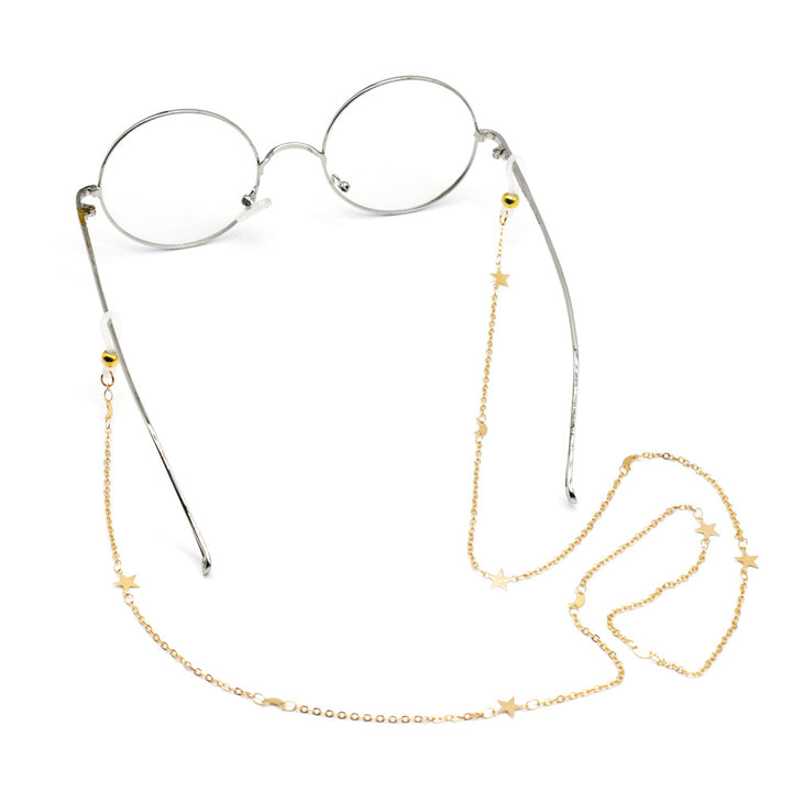 Stylish Star-Detail Eyewear Chain Stornfield
