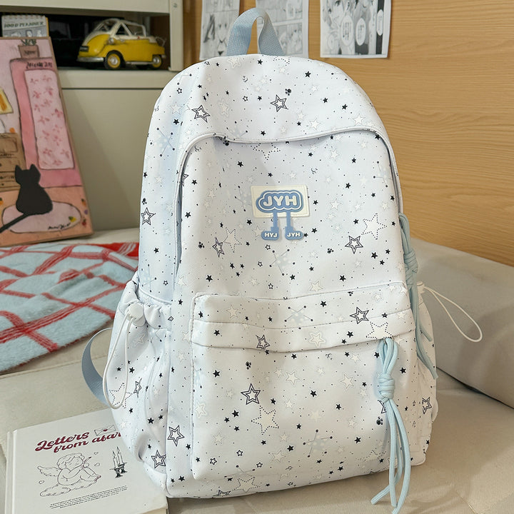 Stylish Star-Printed Backpack Stornfield 1791205440