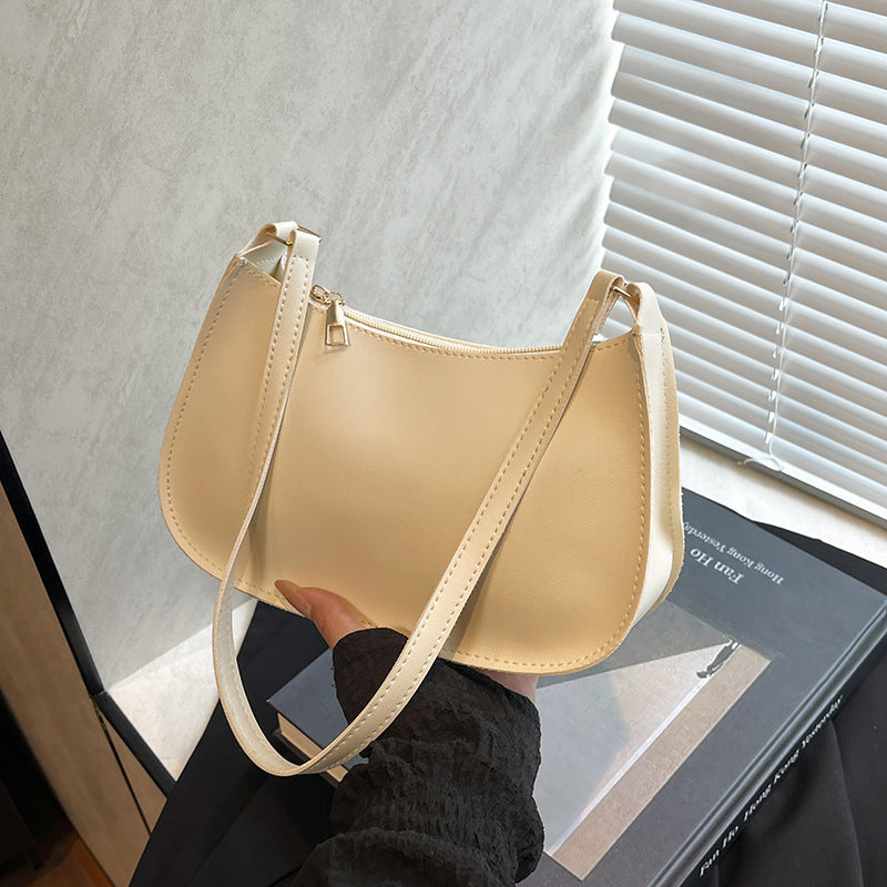 Faux Leather Crossbody Bag