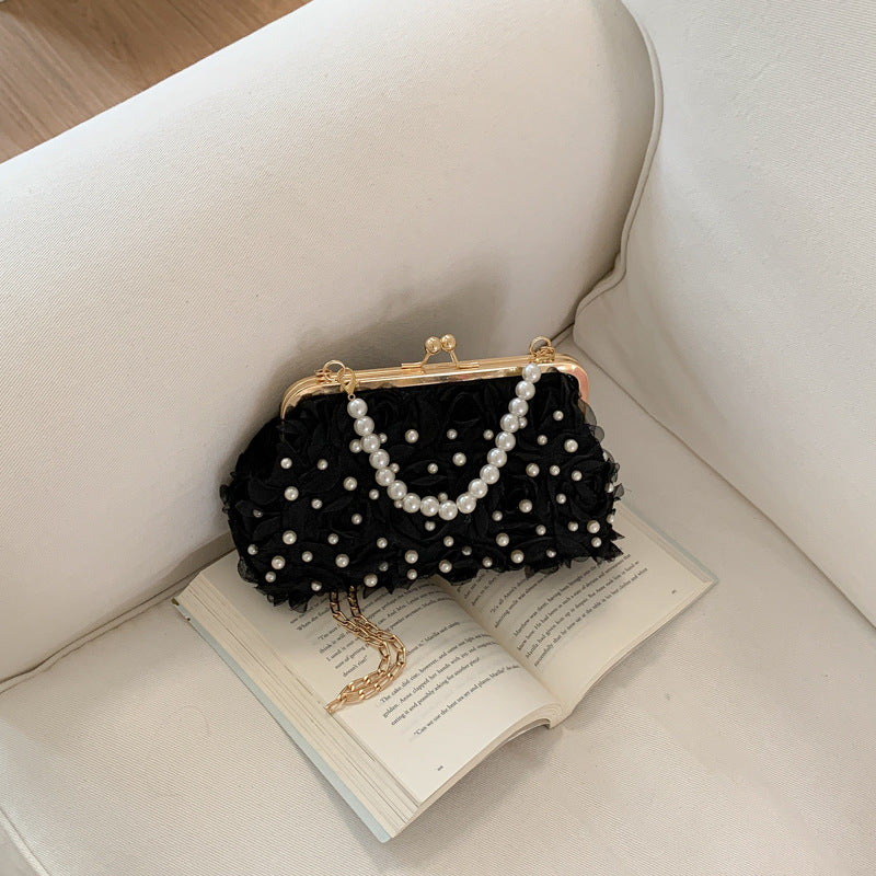 Floral Embellished Evening Purse