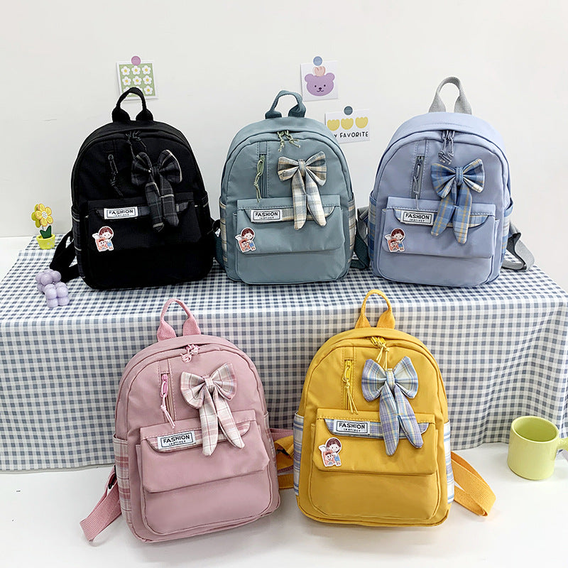 Stylish Casual Bow-Embellished Backpack Stornfield