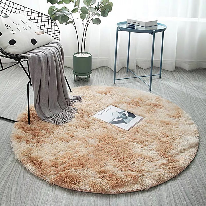 Round Soft Plush Area Rug
