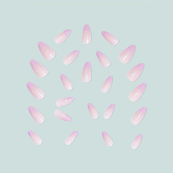 Elegant Stiletto artificial nails with ombre effect Stornfield