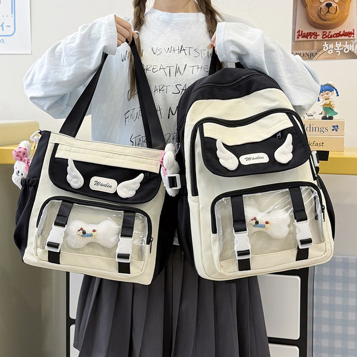 Multi-Pocket Transparent Backpack Stornfield
