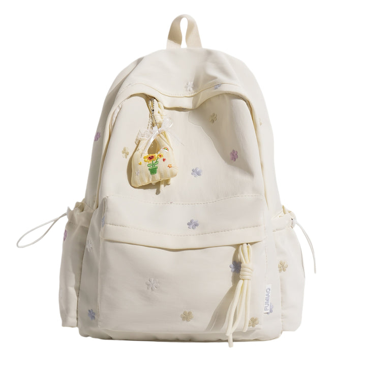 Embroidered Floral Print Backpack Stornfield
