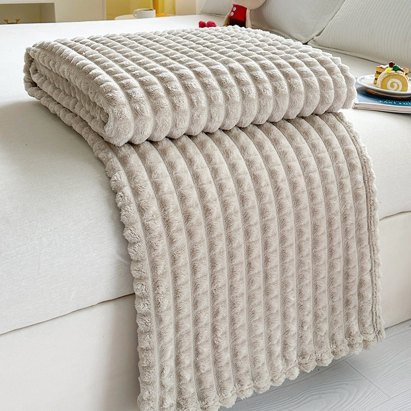 Ridge Textured Throw Blanket Stornfield
