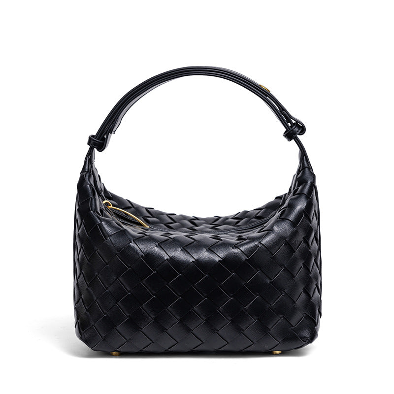 Handmade Woven Leather Mini Bag Stornfield