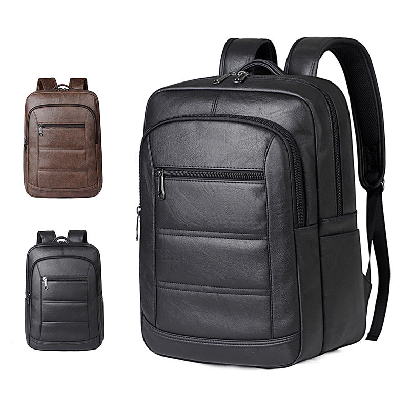 Elegant Backpack Made of Durable Synthetic Leather with Intelligent Compartment System Stornfield