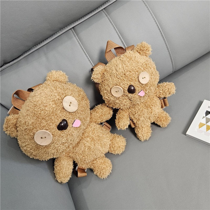 Cute Cuddly Backpack with Bear Motif Stornfield