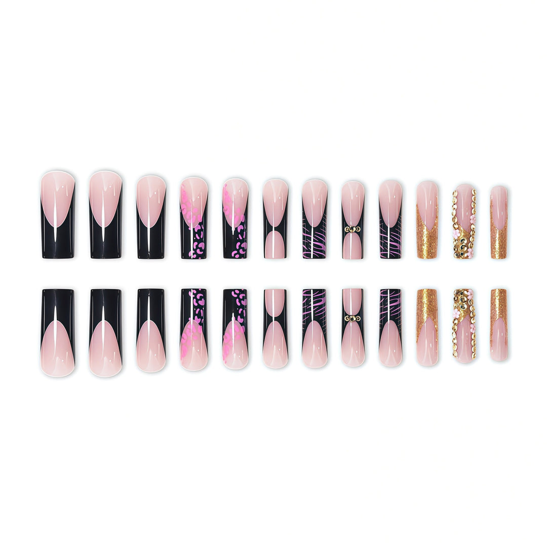 Trendy Abstract Nail Art Enhancements Stornfield