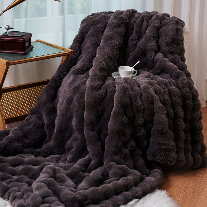 Women cozy and luxurious blanket Stornfield