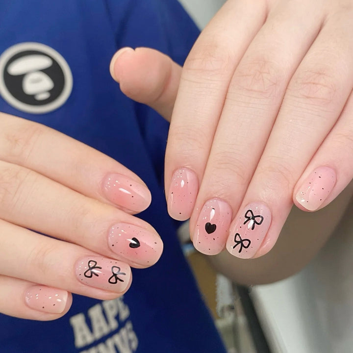 Decorative Press-On Nail Art Set 1790745420