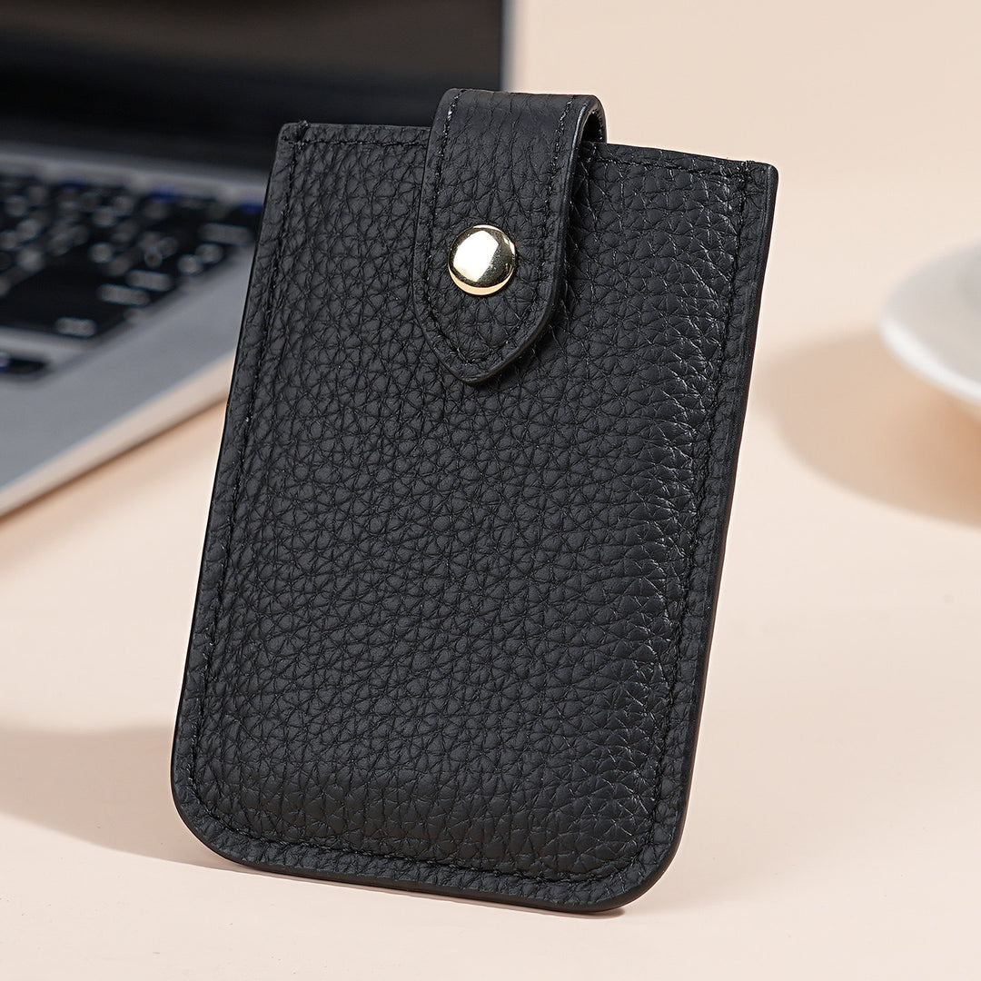 Leather RFID-Blocking Card Holder