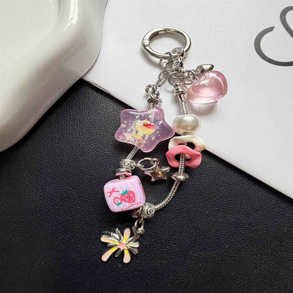 Playful Charm Beaded Keychain Stornfield