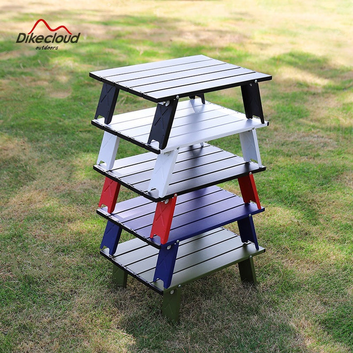 Foldable Camping Table With Lightweight Aluminum Frame Stornfield