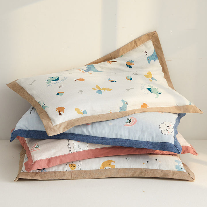 Cozy pillow with colorful rainbow motif Stornfield