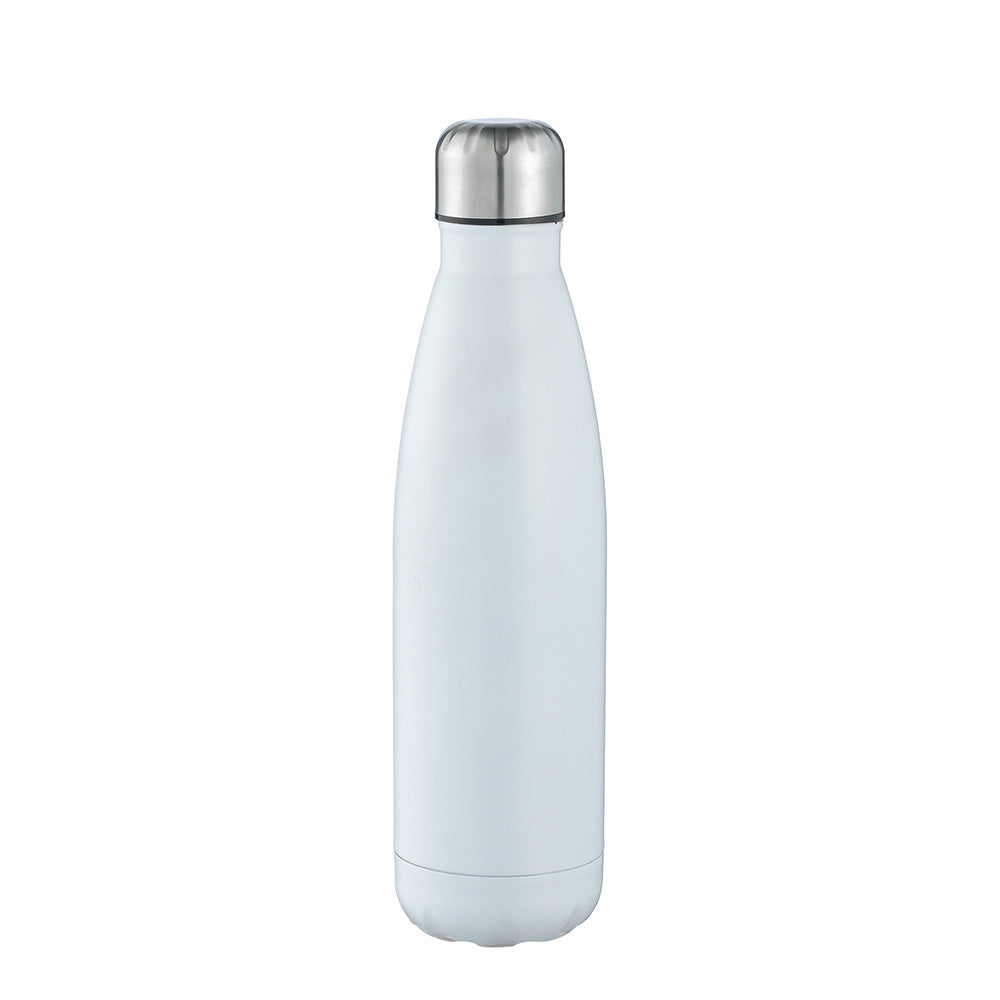 Unisex double-walled insulated bottle made of stainless steel with vacuum insulation and leak-proof screw cap Stornfield