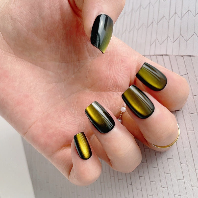 Glossy Metallic Press-On Nail Tips Stornfield