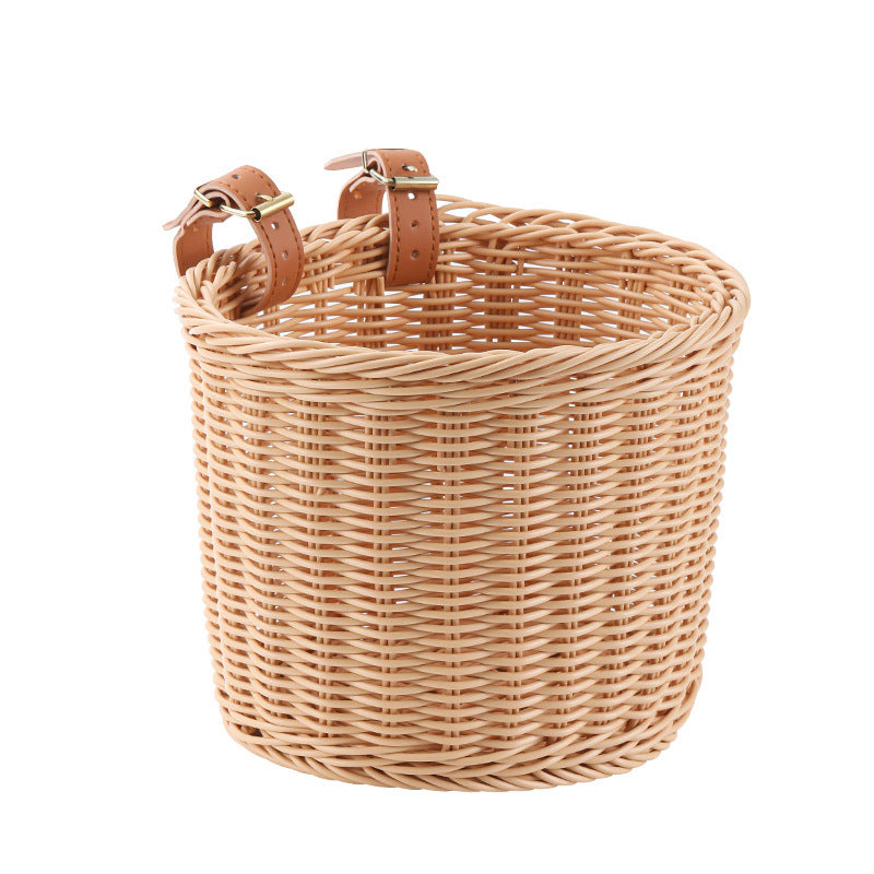 Vintage Woven Storage Basket Stornfield