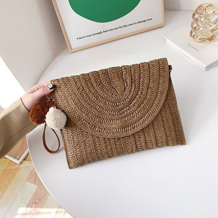 Stylish and Handmade Clutch Bag Made of Natural Material Stornfield