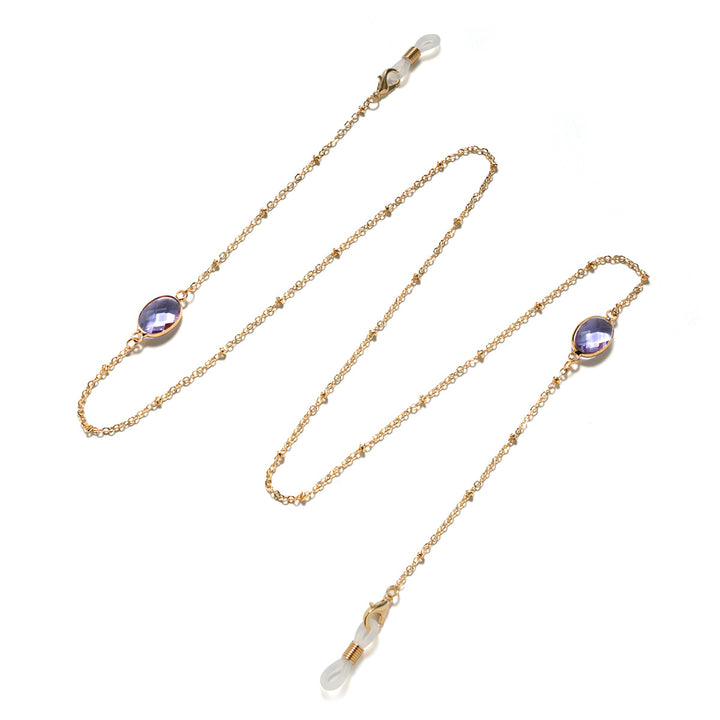 Elegant Gemstone-Embellished Eyewear Holder Stornfield