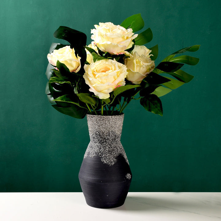 Textured Statement Ceramic Vase
