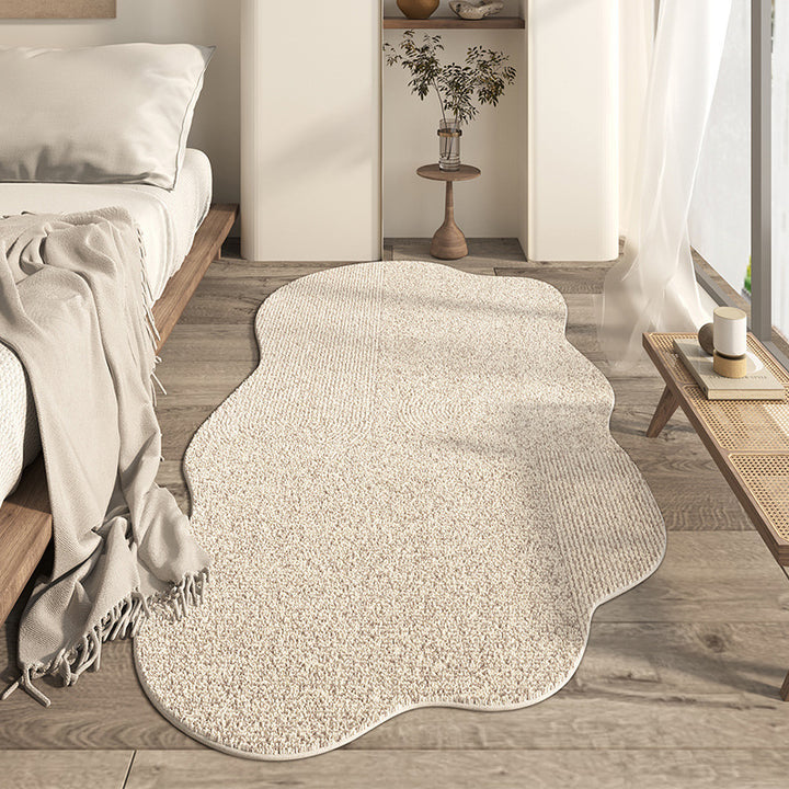 Plush Textured Abstract Area Rug