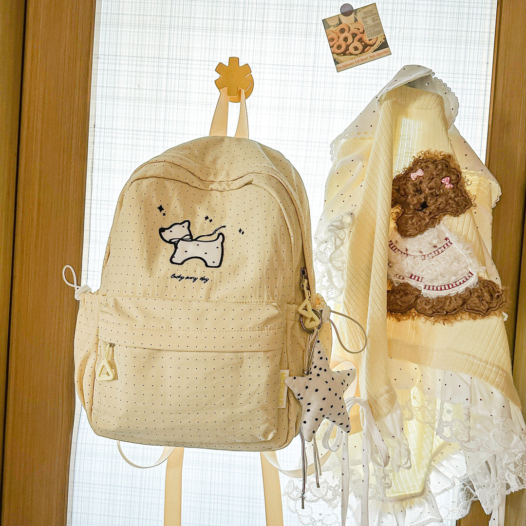 Casual Cute Character-Designed Backpack Stornfield