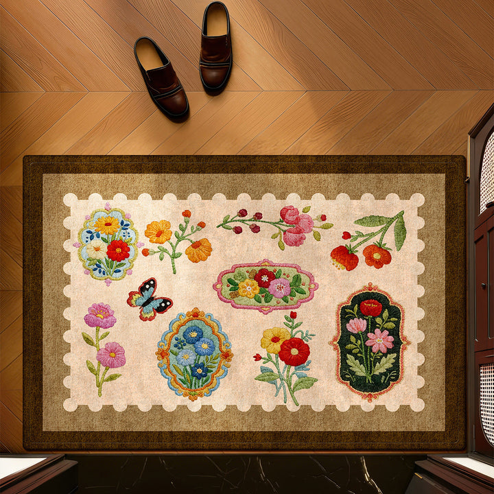 Whimsical Pet-Themed Entrance Mat