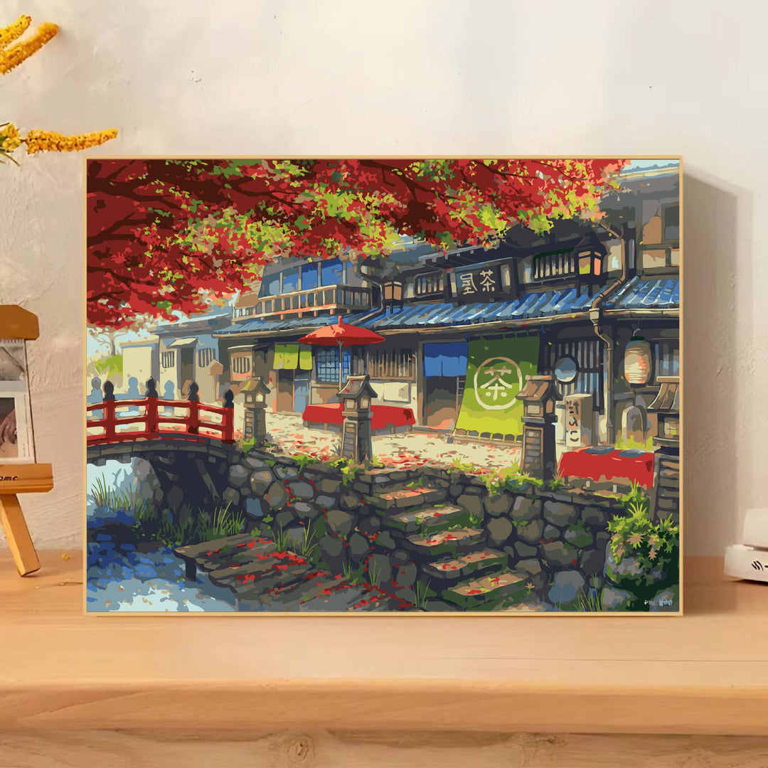 Scenic Landscape Art Canvas Print Stornfield