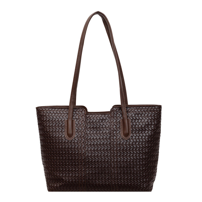 WoWoven Leather Tote Bag Stornfield