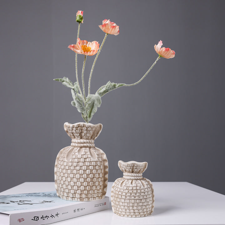 Textured Ceramic Vase