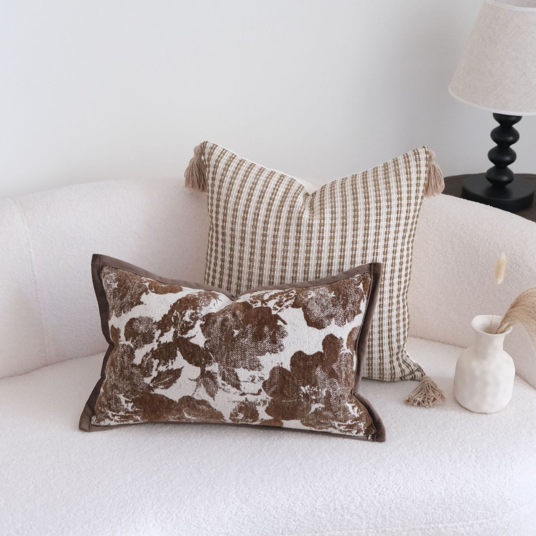 Textured Weave Throw Pillow for Home Decor