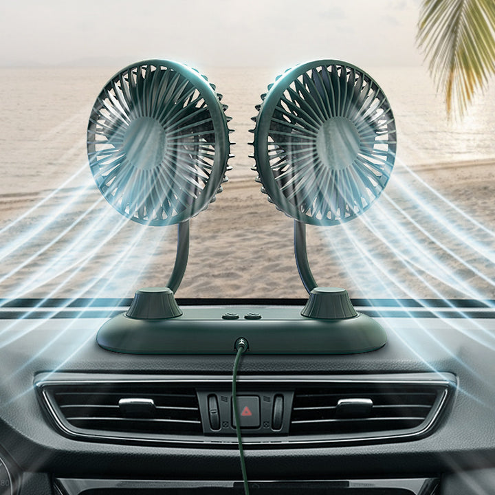 Dual Adjustable Desktop Fan Stornfield